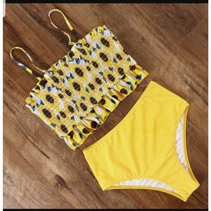 Sunflower Bandeau Bikini Small
